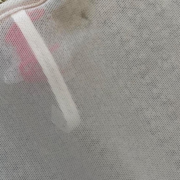 Free People Lucious lagoon web lace slip dress in white and pink - Picture 4 of 5